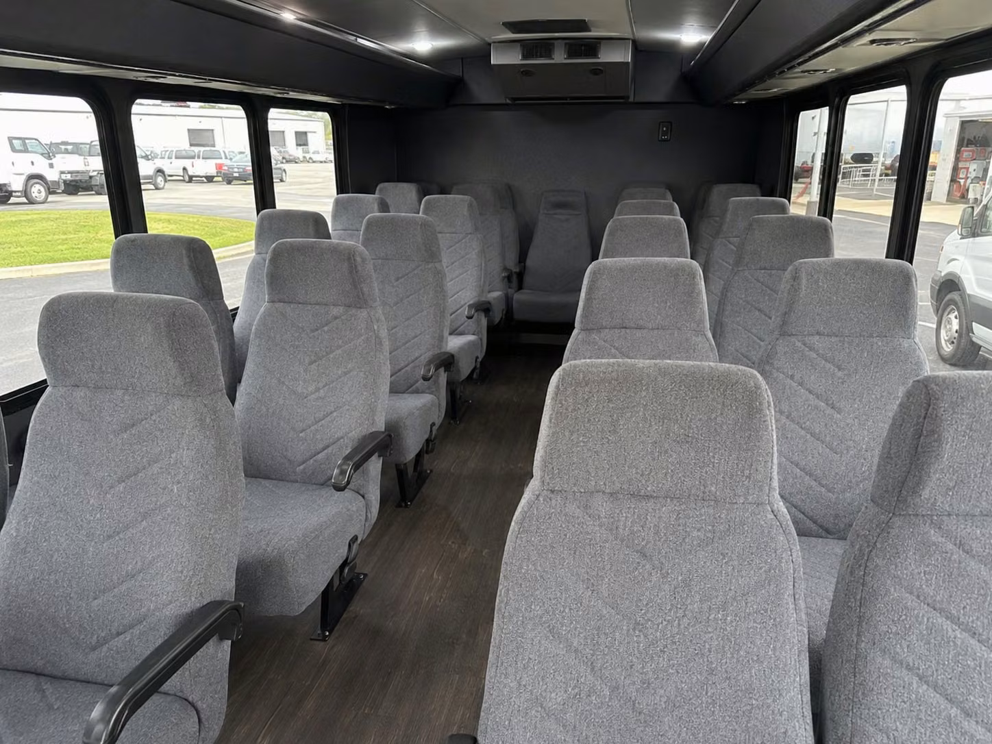 20 passenger minibus inside