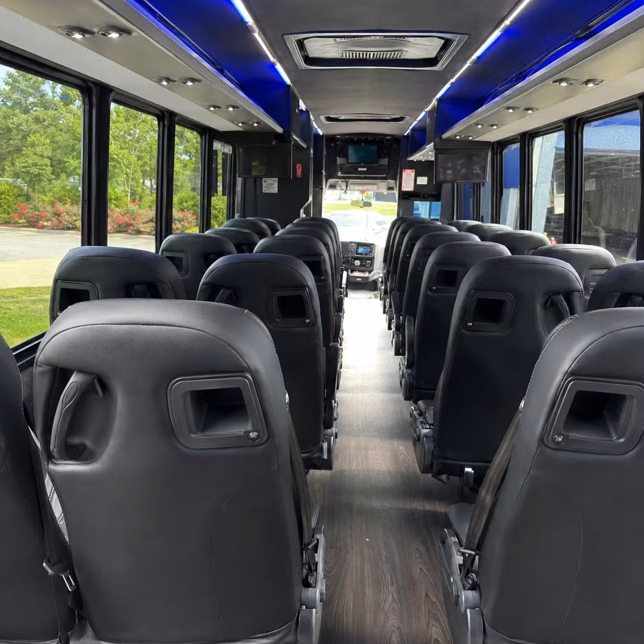 30 passenger minibus interior
