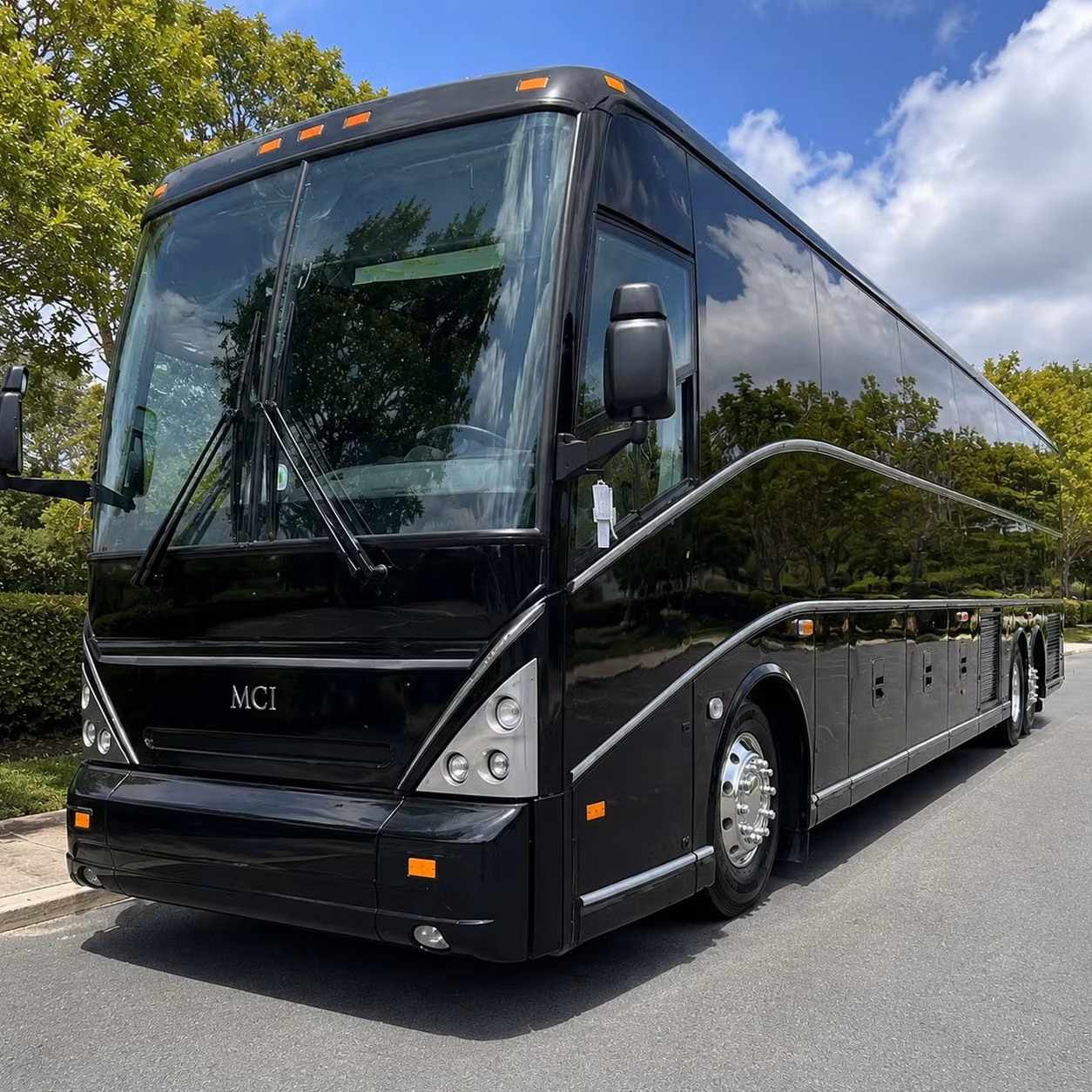 56 passenger charter bus