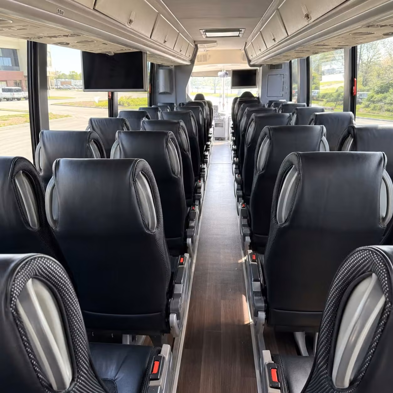 chandler charter bus interior
